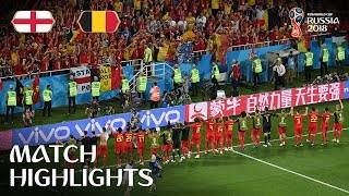 England v Belgium  2018 FIFA World Cup  Match Highlights [upl. by Alica329]