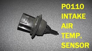 How To Test and Replace Intake Air Temperature Sensor P0110 HD [upl. by Milli61]