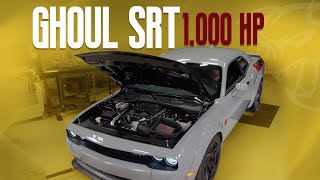 REAL DEAL SRT Ghoul Challenger 1000HP Hellephant Complete Dyno [upl. by Colton]