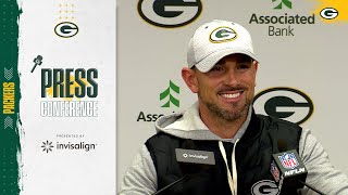 Matt LaFleur Randall Cobbs availability vs Titans TBD [upl. by Meletius]