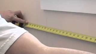 Measuring for Wainscoting panels [upl. by Ythomit]