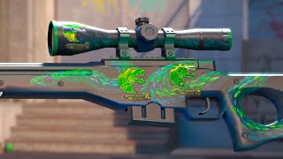 AWP  Atheris STICKER COMBINATION  CS 2 [upl. by Miun]