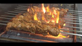 How To Make amp Cook Armenian Shish Kebab [upl. by Eitra5]