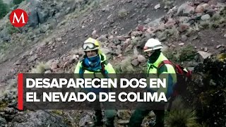 Protección Civil Jalisco busca a dos excursionistas en el Nevado de Colima [upl. by Elisha]