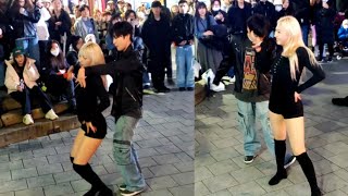 STREET ARTIST HYOJIN amp SEOHEE HONGDAE BUSKING SELECTION [upl. by Metzgar]