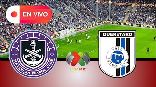 EN VIVO  MAZATLAN FC VS QUERETARO FC  Mexican Liga BBVA MX 2024  FULL MATCH  PES 21 Simulation [upl. by Suivatram17]