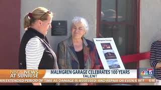 Malmgren Garage turns 100 added to National Register of Historic Places [upl. by Erine]