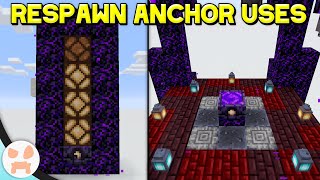 RESPAWN ANCHOR USES  Minecraft 116 Nether Update [upl. by Dallis]