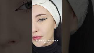 TRUCO PARA DELINEADO EN PÁRPADOS CAÍDOS ✅🤯🔥 parpadoscaidos delineado eyeliner [upl. by Thornie99]