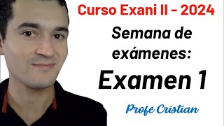 Exani II 2024  Semana de exámenes  Examen 1 [upl. by Ecyle]