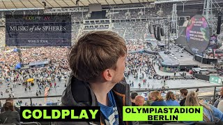 Coldplay in Berlin  Olympiastadion  Konzert VLOG  10072022 [upl. by Herrington525]