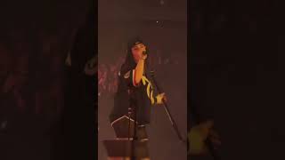 LAmour De Ma Vie billieeilish hitmehardandsoft concert highlights shorts fyp [upl. by Ahsekim]