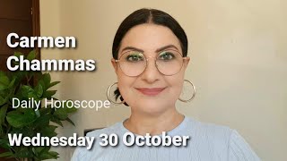 Wednesday 30 October 2024 BornToday Horoscope Consultations ChartReading [upl. by Anav407]