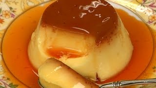 How to Make Custard Pudding Easy Custard Pudding Recipe  Egg Pudding  Cooking with Dog [upl. by Merilee]