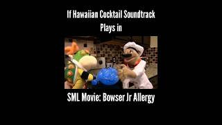 If Hawaiian Cocktail soundtrack plays in SML Movie Bowser Jr Allergy [upl. by Ibot]