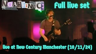 Noahfinnce full live set at new century Manchester 101124 UK tour 2024  Disabled platform [upl. by Allyson802]