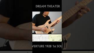 Dream Theater Overture 1928 John Petrucci Guitar Solo dreamtheater johnpetrucci overture1928 [upl. by Anahsat635]