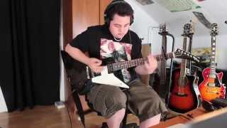 Razor Sharp  Pegboard Nerds and Tristam Metal Guitar Cover [upl. by Ahsenauq572]