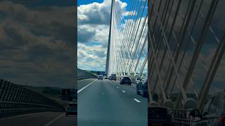 Queensferry Crossing Bridge😊😊shortvideo youtubeshorts ytshorts travel happy uk family [upl. by Wadlinger]