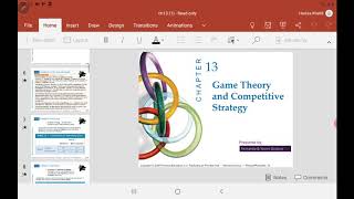 ECON 2111 Ch 13 Game Theory Pt 1  Dominant Strategy Maximin Strategy [upl. by Ayr]