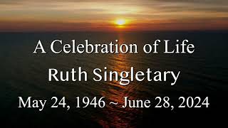 Ruth Singletary CoL Service [upl. by Eelreveb113]