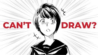 How to Make Manga with NO Drawing Skills  Start Drawing Manga [upl. by Rockie]