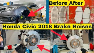 Honda Civic 2018 Brake Noises Causes amp Diagnosis [upl. by Barton411]