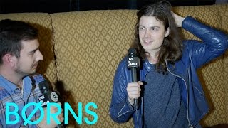 BORNS Talks Dopamine Vegan Burritos And Being Mistaken As A Female  Full Interview Toronto 2015 [upl. by Taddeo809]