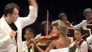 Andris Nelsons conducts BSO and AnneSophie Mutter at Tanglewood July 11 2014 [upl. by Catherine469]