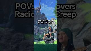 Midwest emo link plays creep by Radiohead legendofzelda creep cover zeldacosplay midwestemo [upl. by Nolahc]