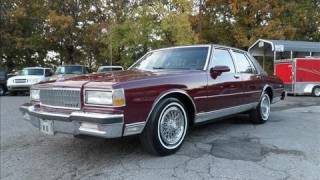 1989 Chevrolet Caprice Classic Brougham Start Up Exhaust and In Depth Tour [upl. by Natlus493]