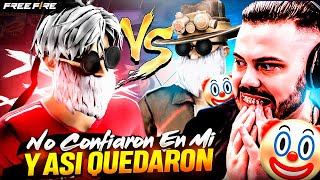 NADIE CREIA QUE PODIA GANARLE A ESTE JUGADOR Y ASI QUEDARON 🤡🤡  FREE FIRE  ASSIAS FF [upl. by Luthanen762]