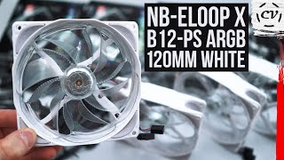 NBeLoop X B12PS ARGB Unboxing PWM  120mm White [upl. by Enajiram]