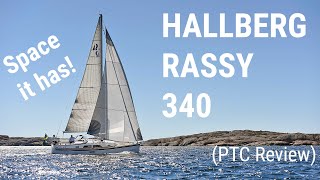 Hallberg Rassy 340 Sailboat Tour 2019 Walkthrough PTC Review [upl. by Mattie]