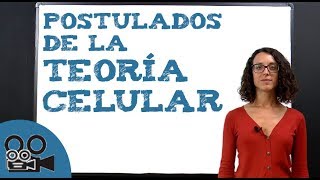 Postulados de la teoría celular [upl. by Duer]