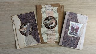 Spotlight On File Folder Flip Out Pockets For Junk Journals  Woodland Wonders Series [upl. by Ydur]