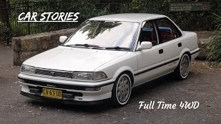 AE92 COROLLA FULLTIME 4WD  CAR STORIES [upl. by Marina338]