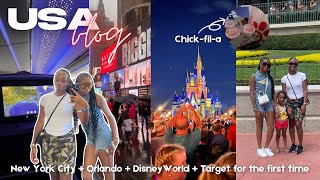 USA Vlog  New York City Orlando DisneyWorld Target amp more [upl. by Ardnot]