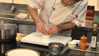 How to make the perfect poached egg using cling film with Alexis Gauthier  Taste Festivals [upl. by Florio]