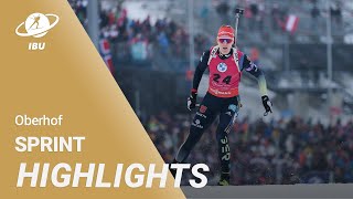 Oberhof 2023 Women Sprint Highlights [upl. by Strander]