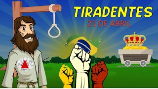 História do Brasil  TIRADENTES  quem foi Tiradentes  Vídeo aula completa  21 de Abril [upl. by Aisiat]