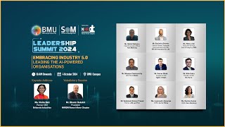 Leadership Summit 2024  BML Munjal University [upl. by Ecneitap699]