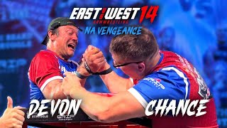 DEVON LARRATT VS CHANCE SHAW  EAST VS WEST14 [upl. by Eniotna]