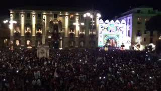 Catania ancora festa per lOttava di SantAgata [upl. by Aihsatan]