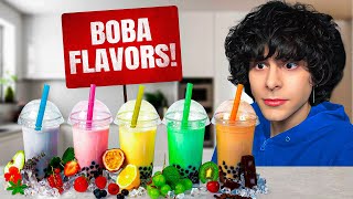 I tried EVERY boba flavor [upl. by Millicent]