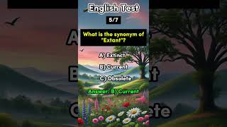 English Synonym Quiz Short quiz synonyms english learnenglish knowledge puzzle trendingshorts [upl. by Ynned]