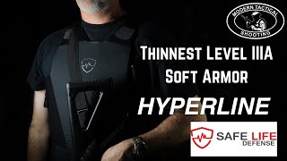 Hyperline level IIIA concealable armor from Safe Life Defense [upl. by Terrijo422]