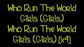 Beyoncé  Run The World Girls Lyrics HD [upl. by Yllek]