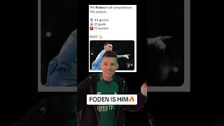 FODEN PLAYER OF THE YEAR🔥foden mancity arsenal manutd liverpool philfoden manchestercity [upl. by Dnana]