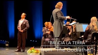 “Brucia la terraParla più piano” The Godfather theme Fabian Robles tenor [upl. by Hewe]